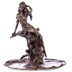 Nő tavirózsákkal - bronz szobor, Jugendstil képe